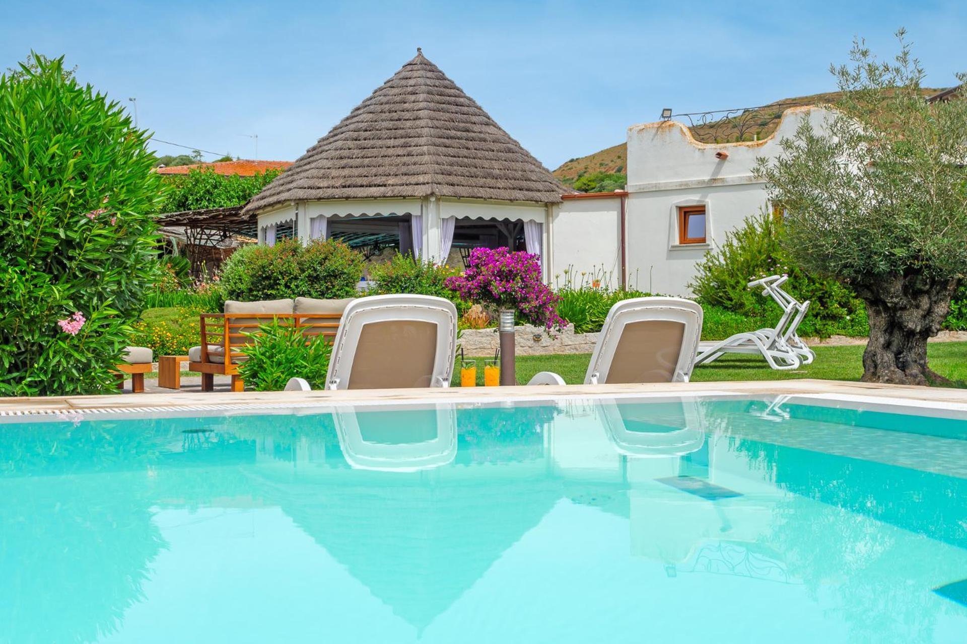 Bed and Breakfast Il Giardino Degli Aranci Mores Exterior foto